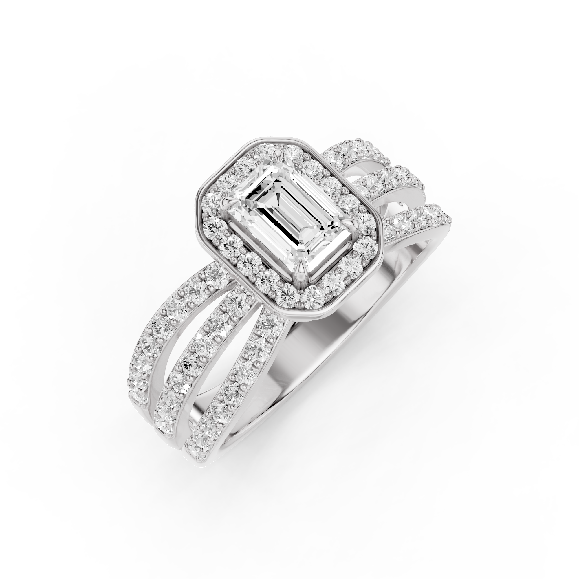 The Virelith Emerald Diamond Ring