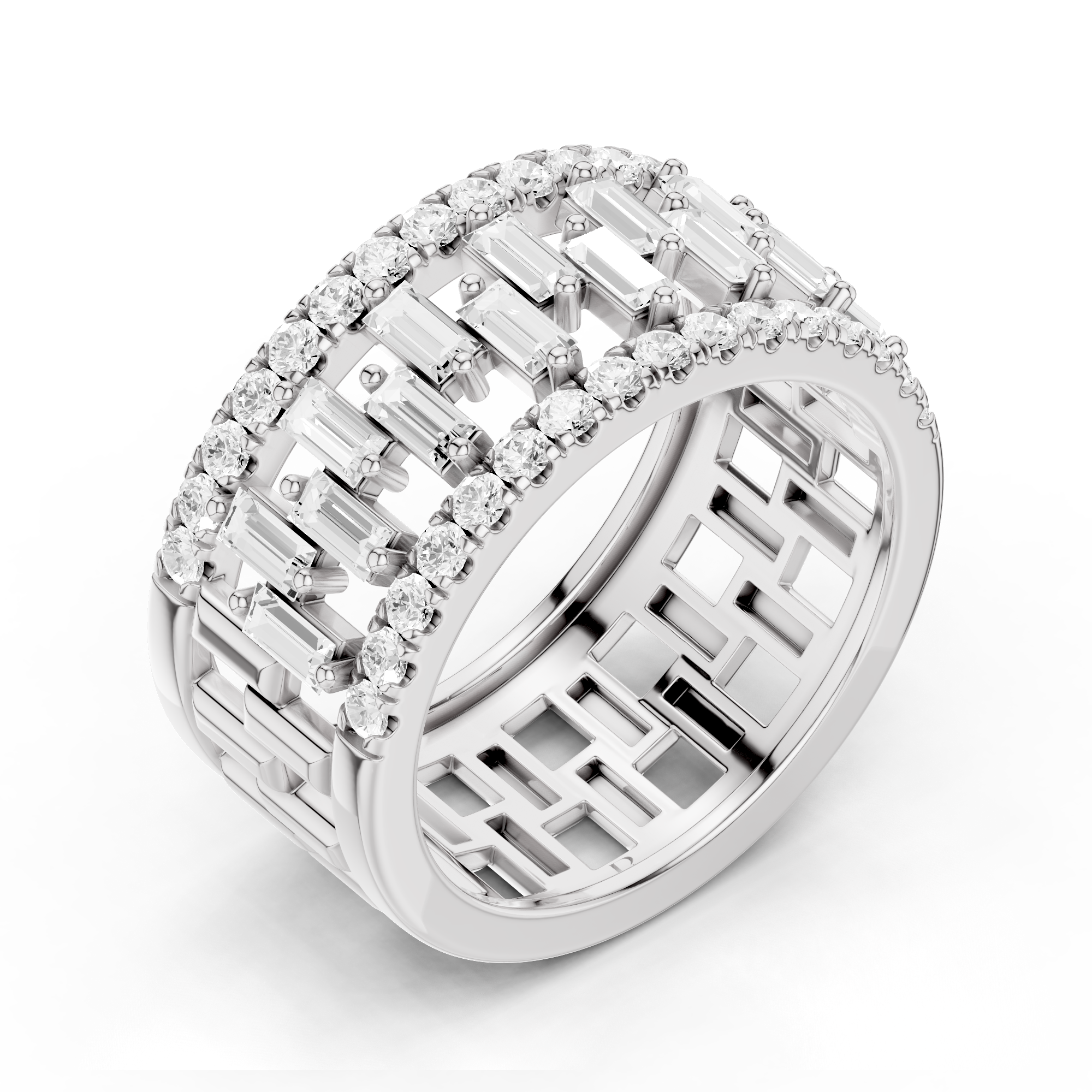 The Solvienne Diamond Ring