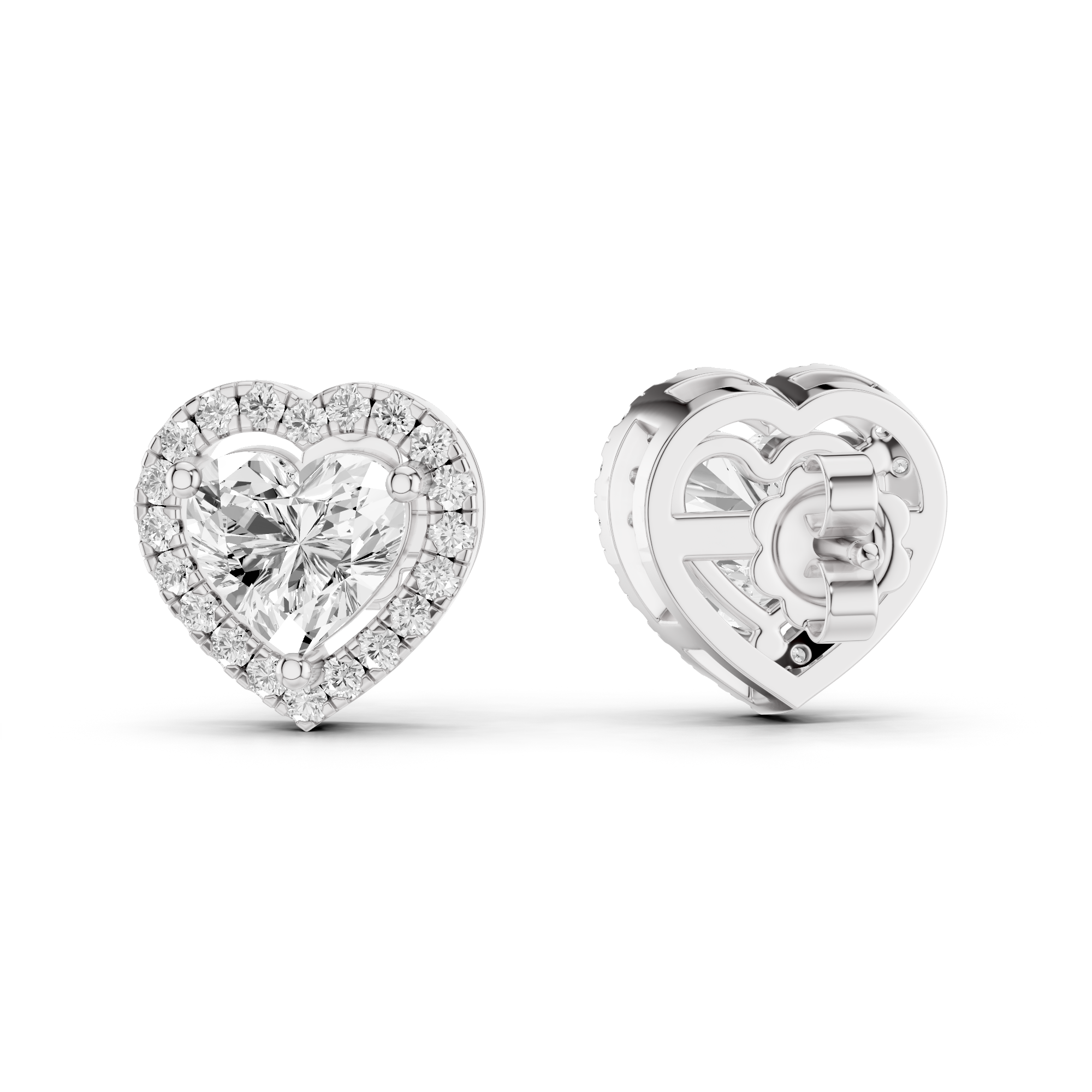 The Amorette Royale Diamond Earrings