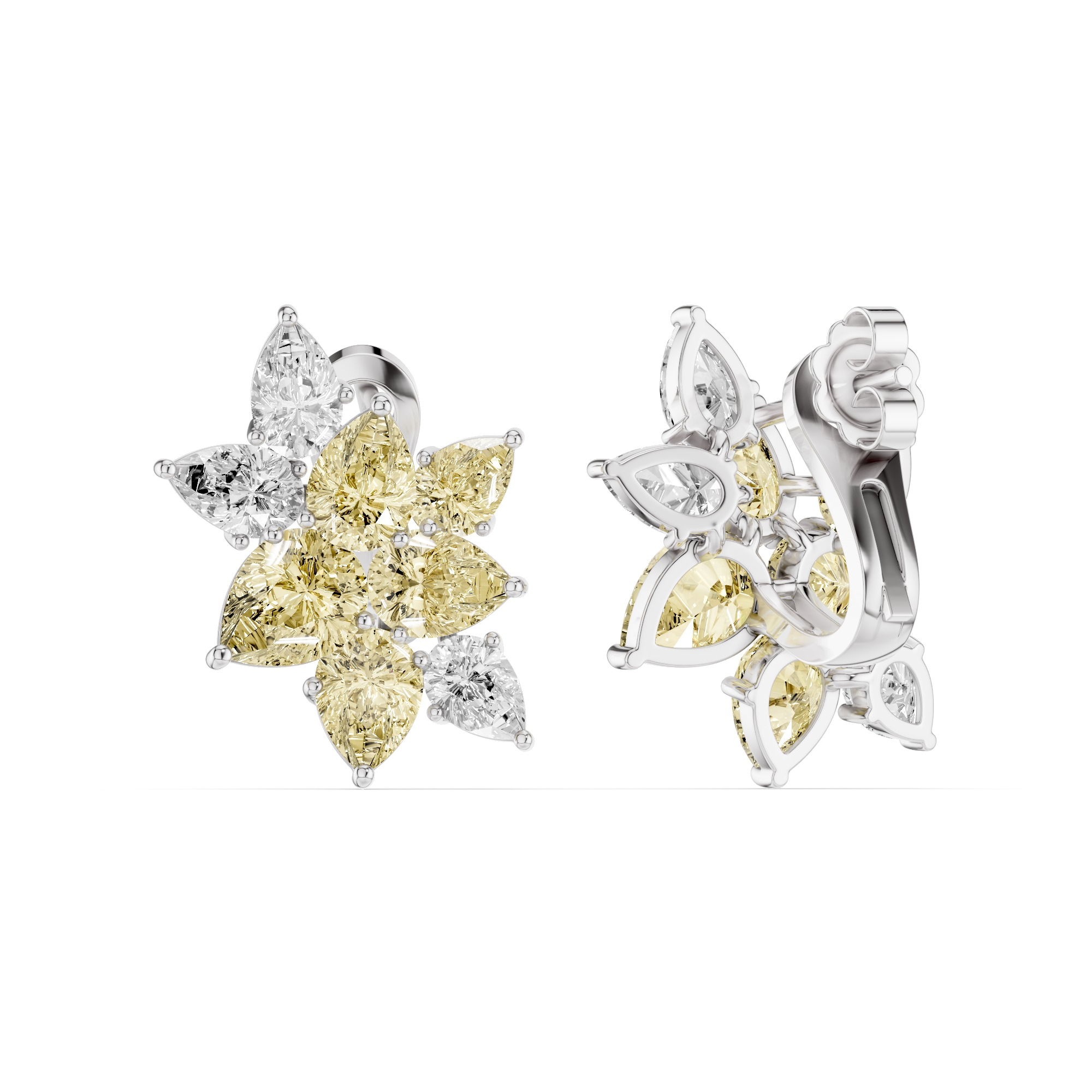 Étoile Poire Lab Grown Diamond Earrings