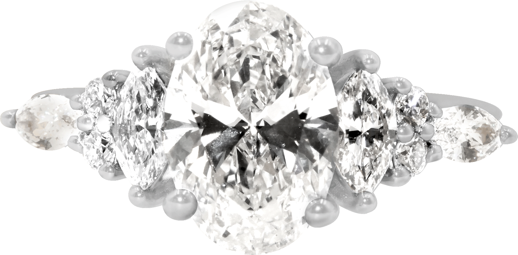 Imperial Aura Diamond Ring