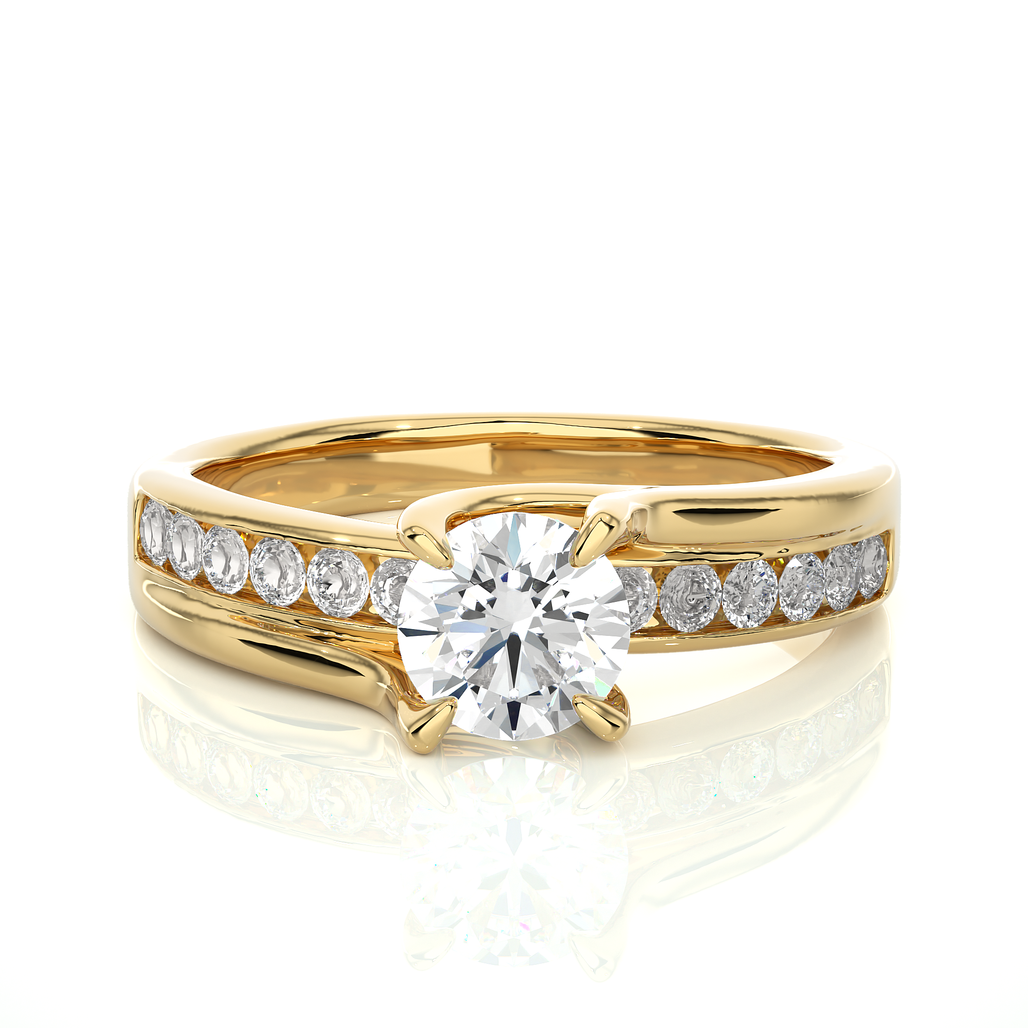 Iris Solitaire Lab Grown Diamond Ring