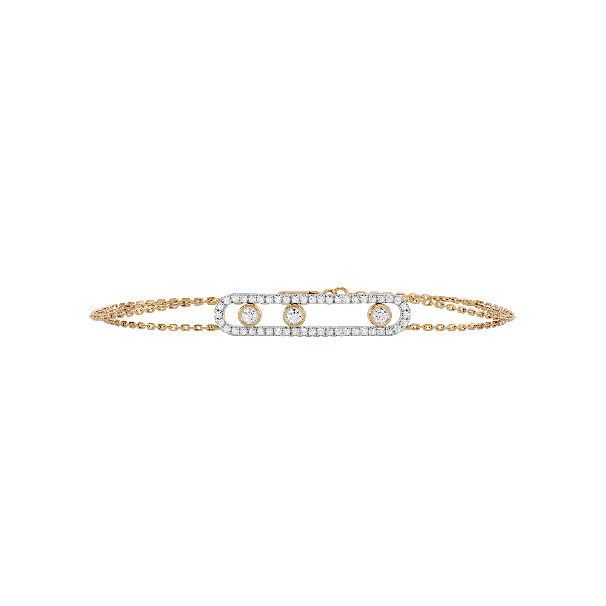 Opulent Allure Lab Grown Diamond Bracelet