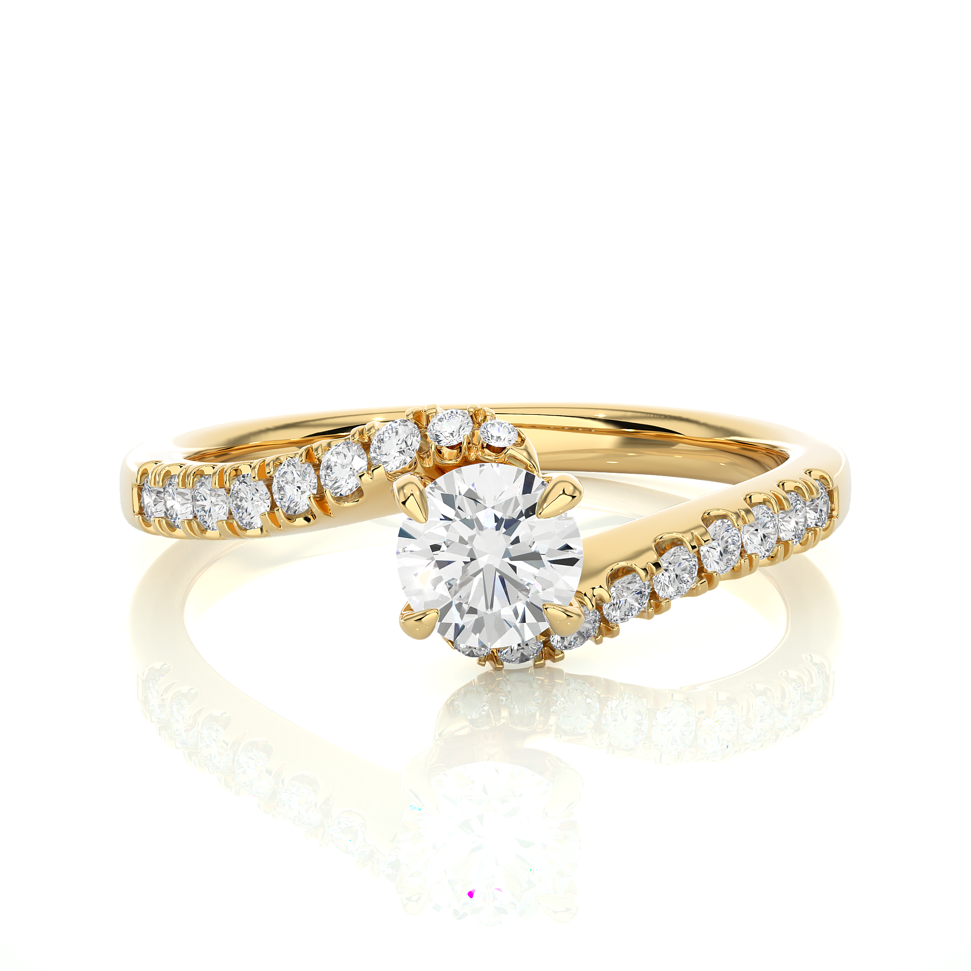 Polaris Solitaire Lab Grown Diamond Ring