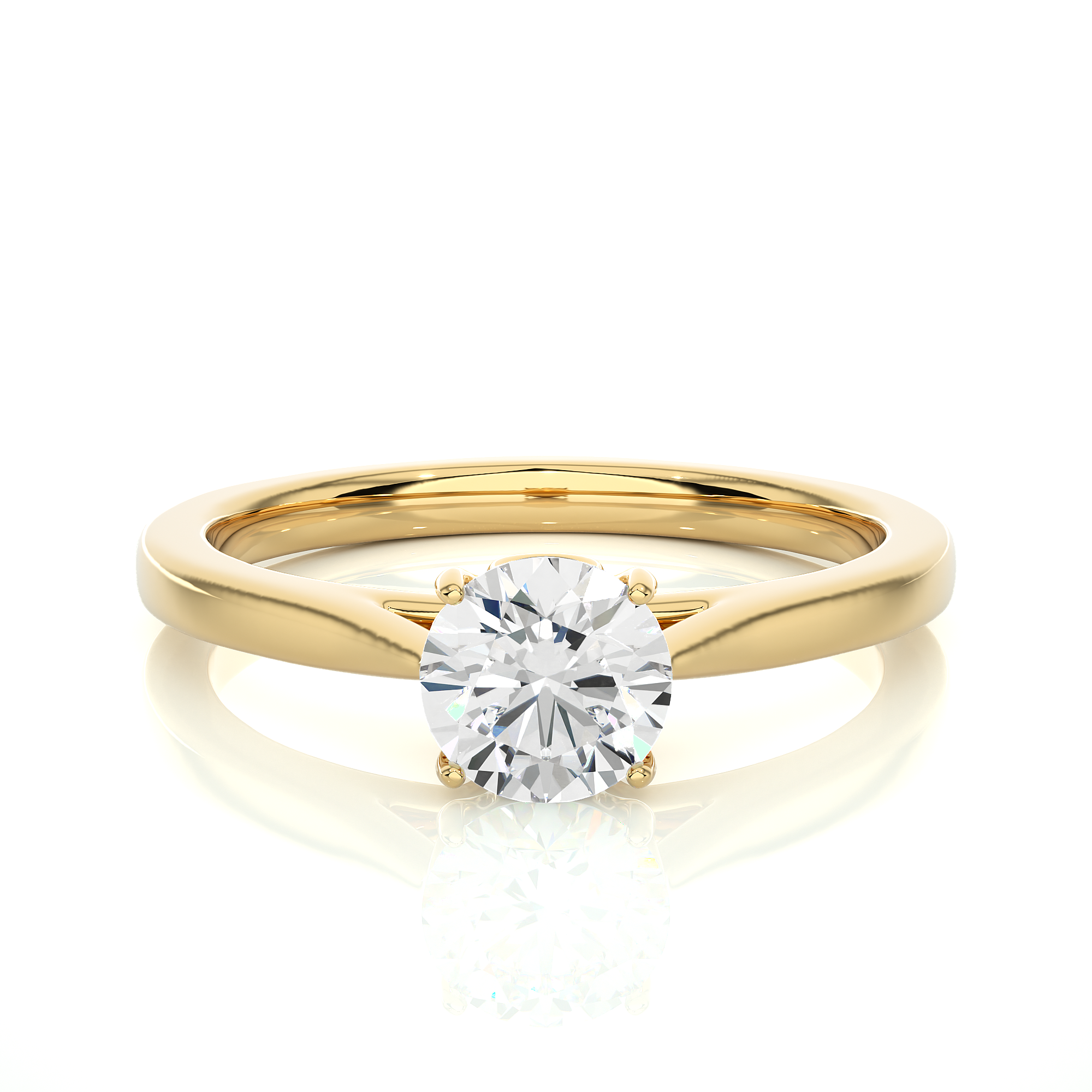 Julie Solitaire Lab Grown Diamond Ring