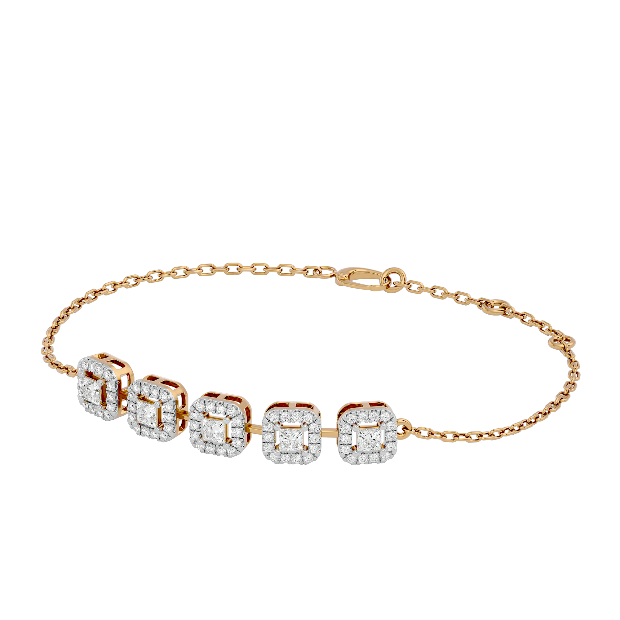 Regal Quintet Lab Grown Diamond Bracelet