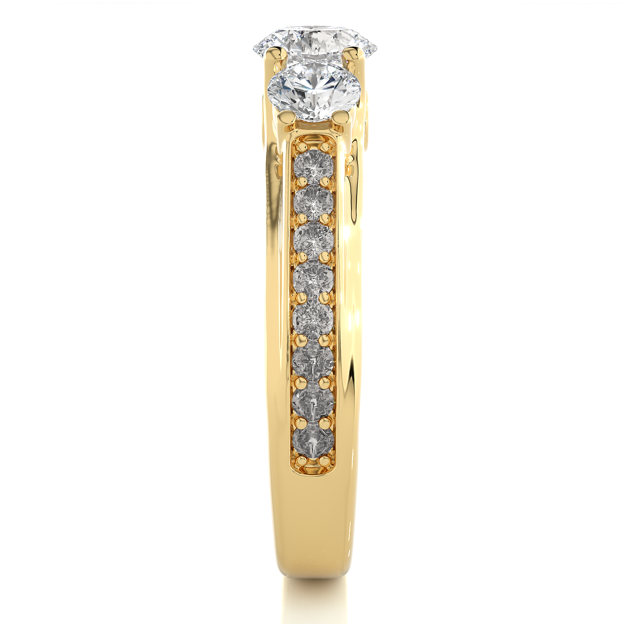 Denali Solitaire Lab Grown Diamond Ring