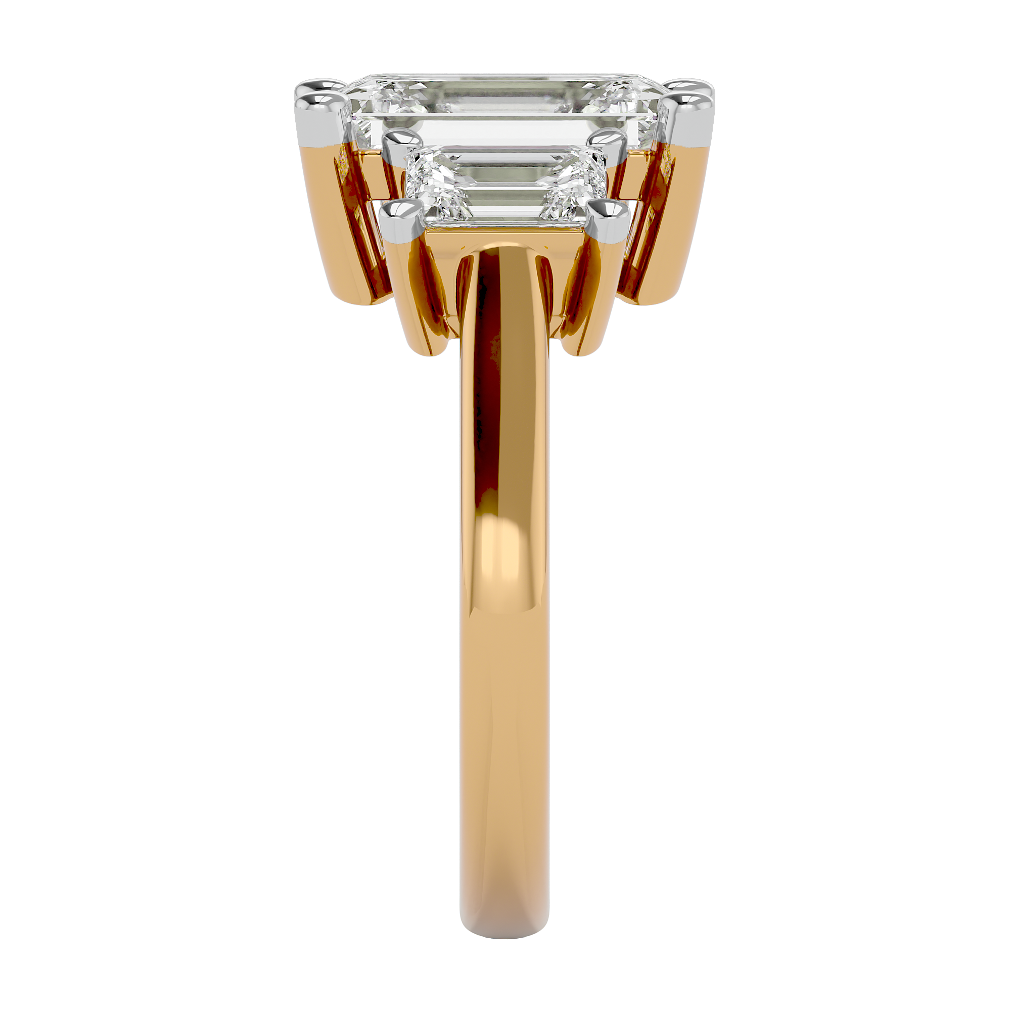 Ethereal Emerald Charm Ring