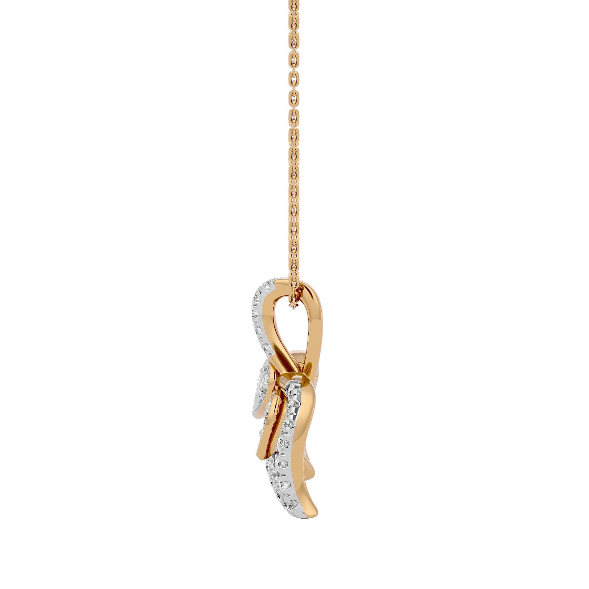 Seraphic Sparkle Lab Grown Diamond Pendant