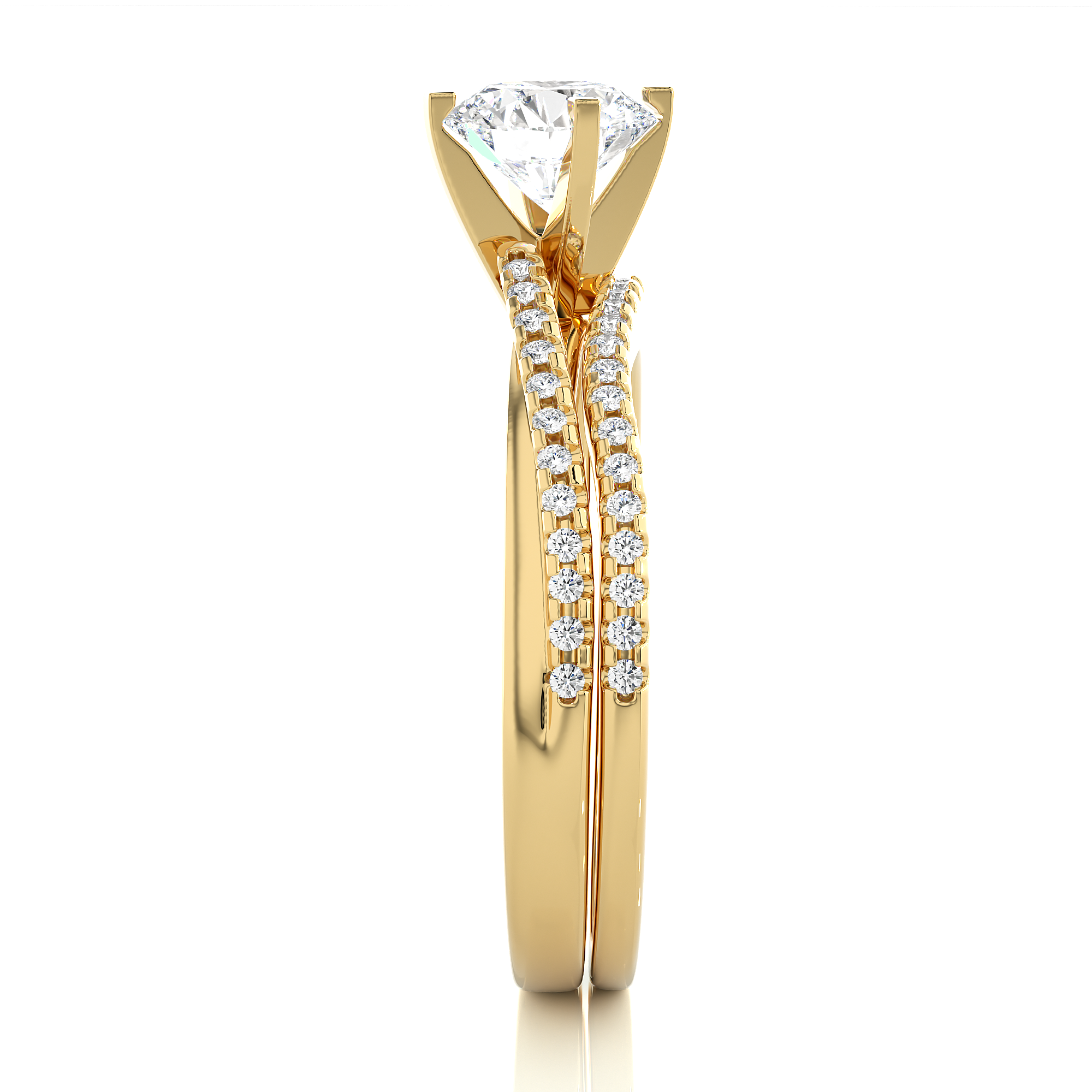Lena Solitaire Lab Grown Diamond Ring
