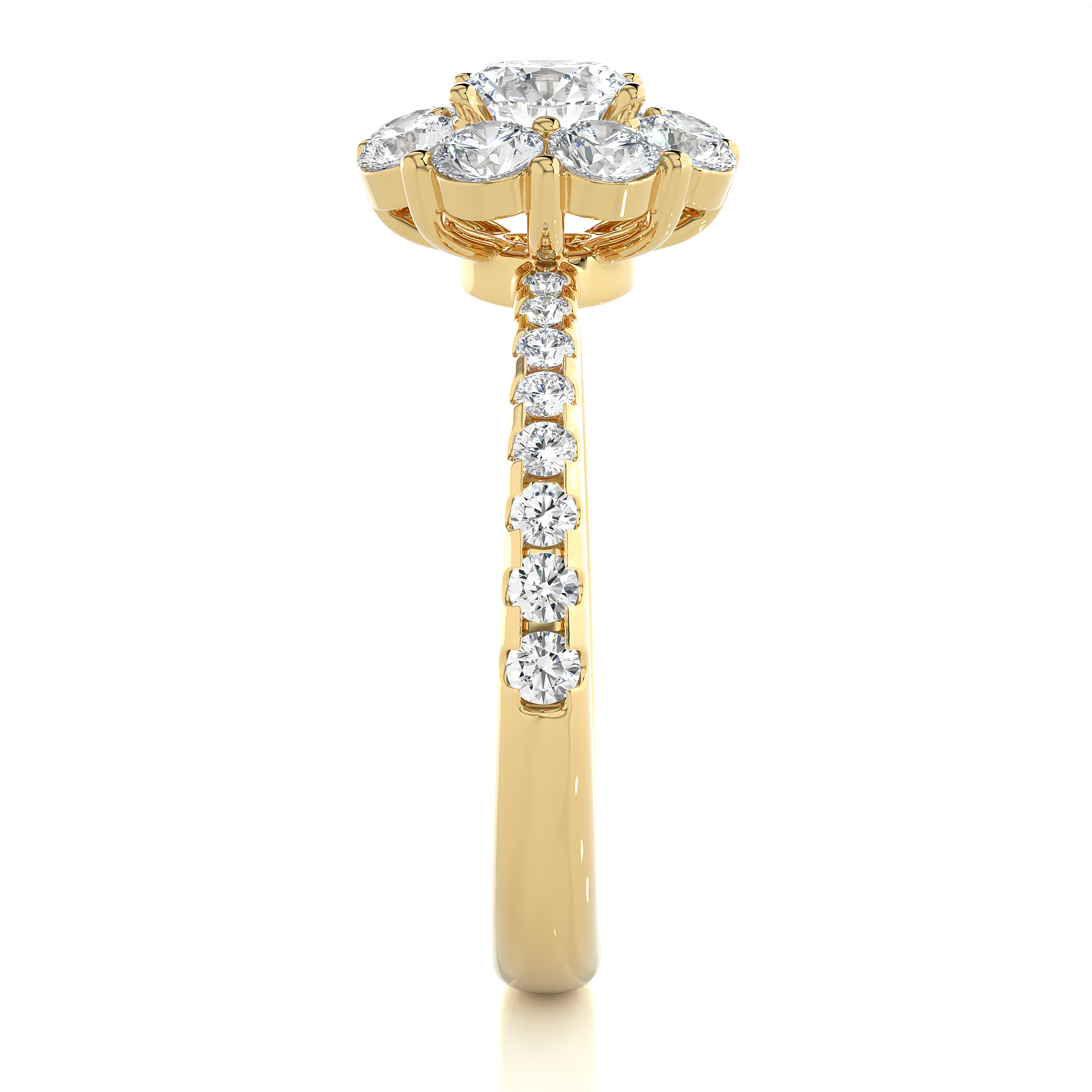 Alora Solitaire Lab Grown Diamond Ring
