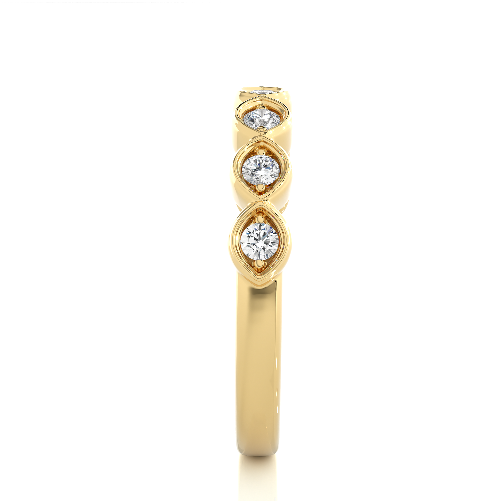 Love's Embrace Solitaire Lab Grown Diamond Ring