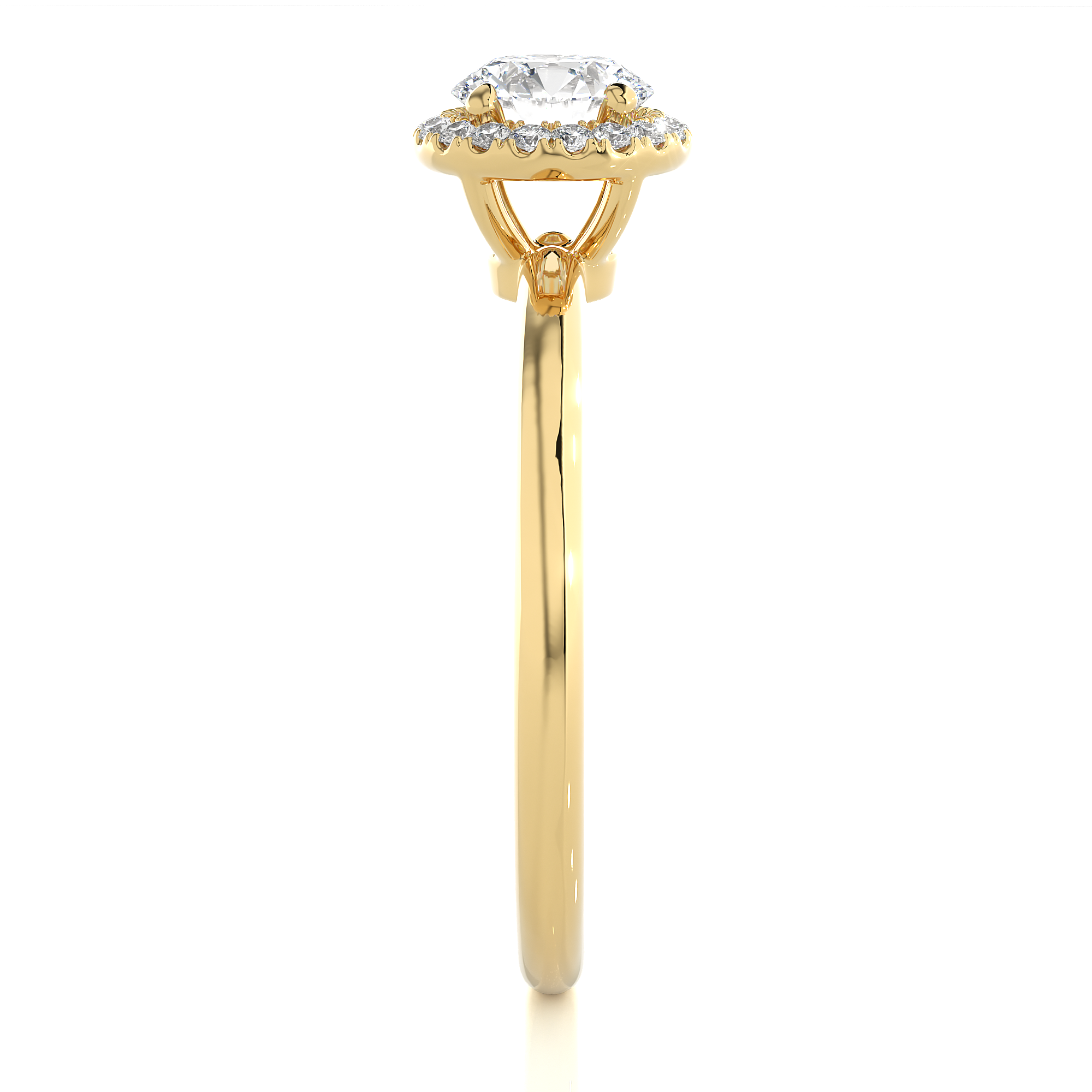 Fresia Solitaire Lab Grown Diamond Ring