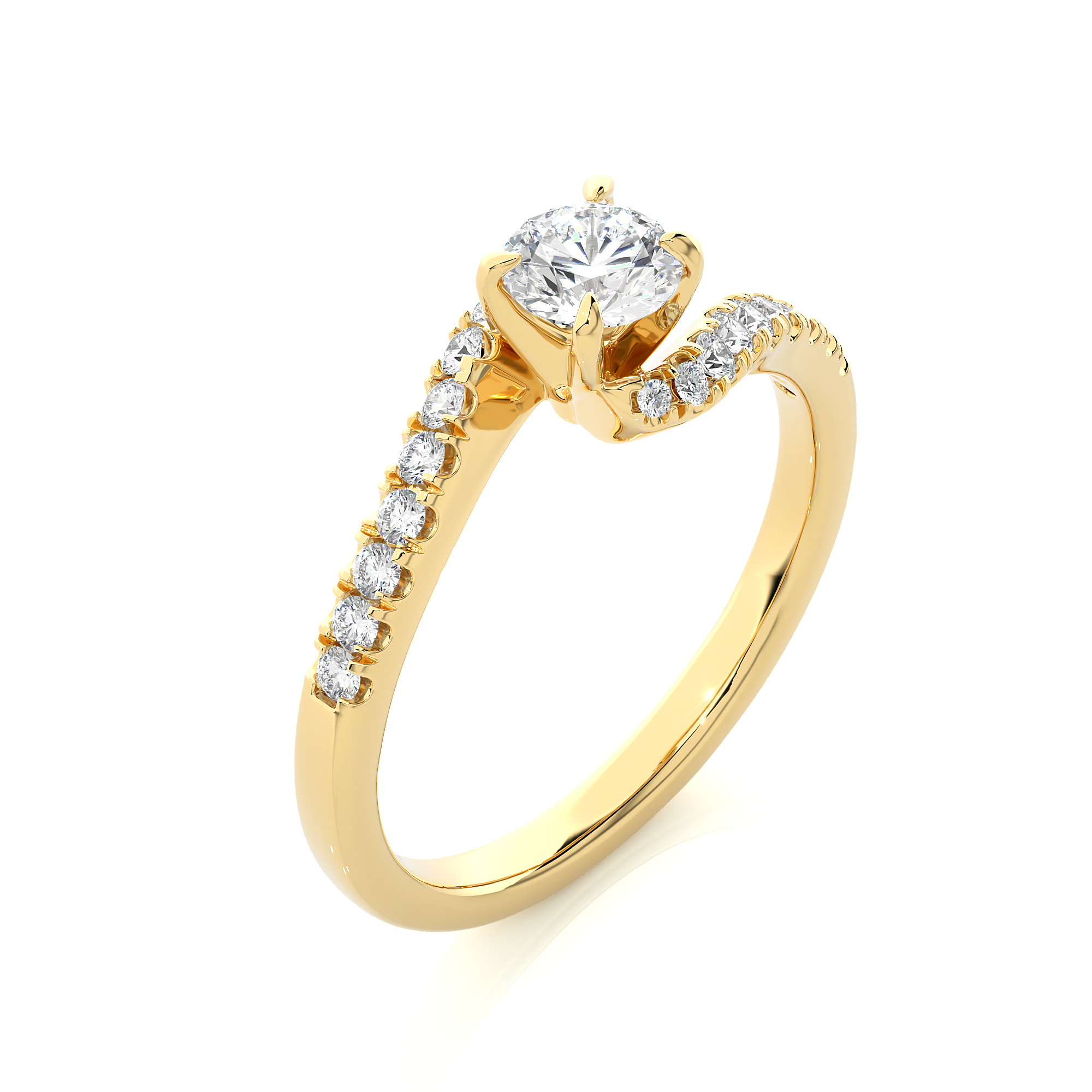 Polaris Solitaire Lab Grown Diamond Ring