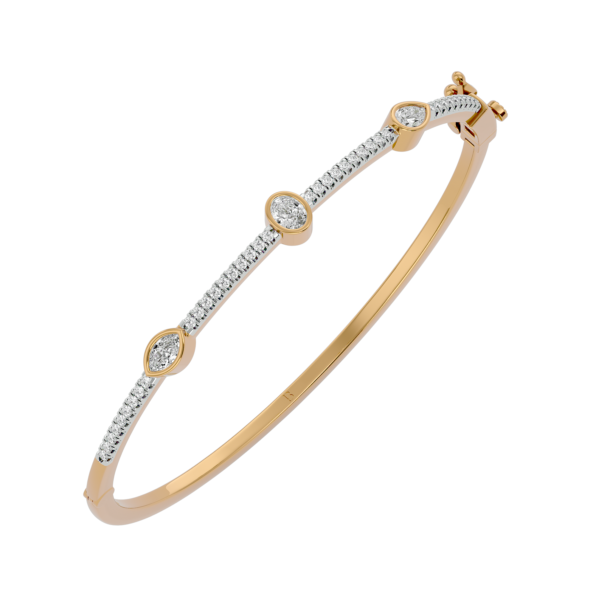 Opulent Fusion Oval Bracelet