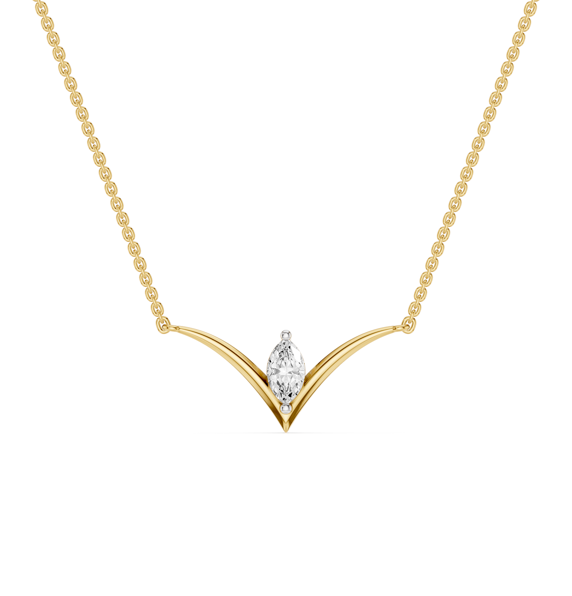The Vaelisse Marquise Diamond Pendant