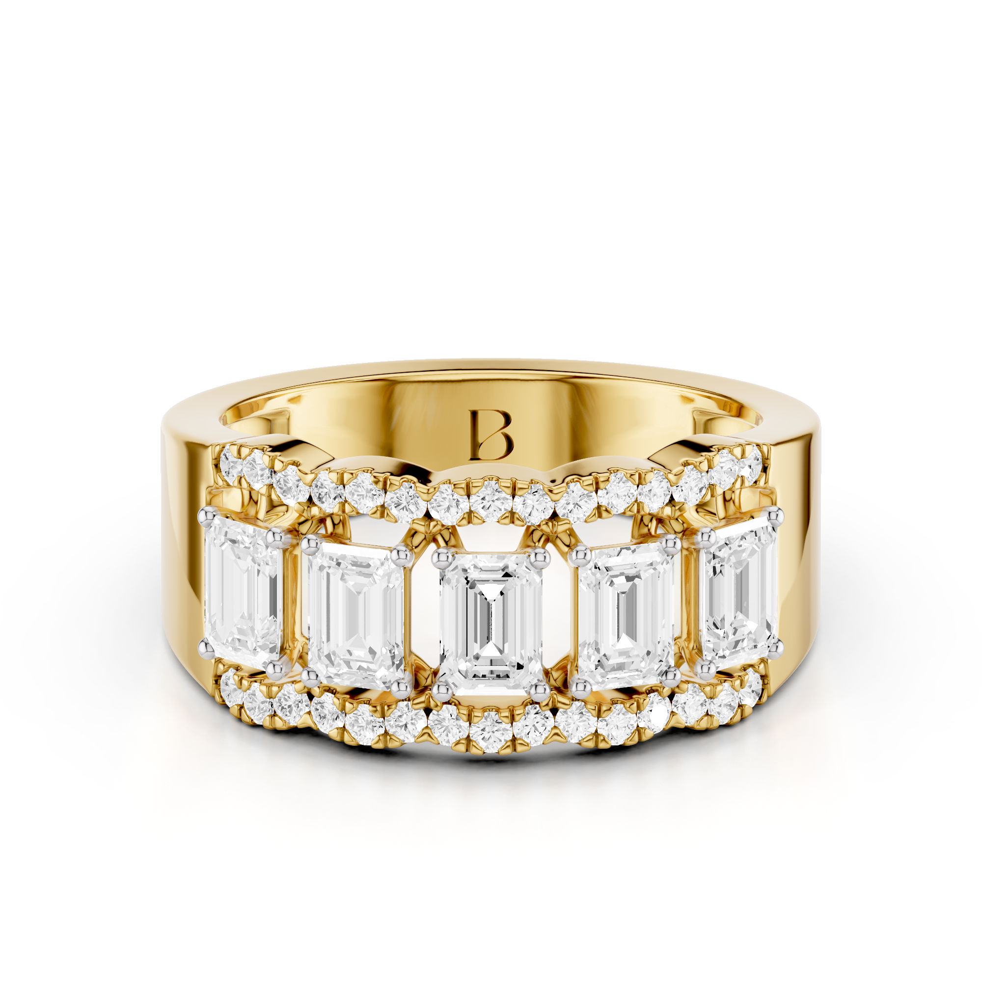 The Orivelle Prism Diamond Ring