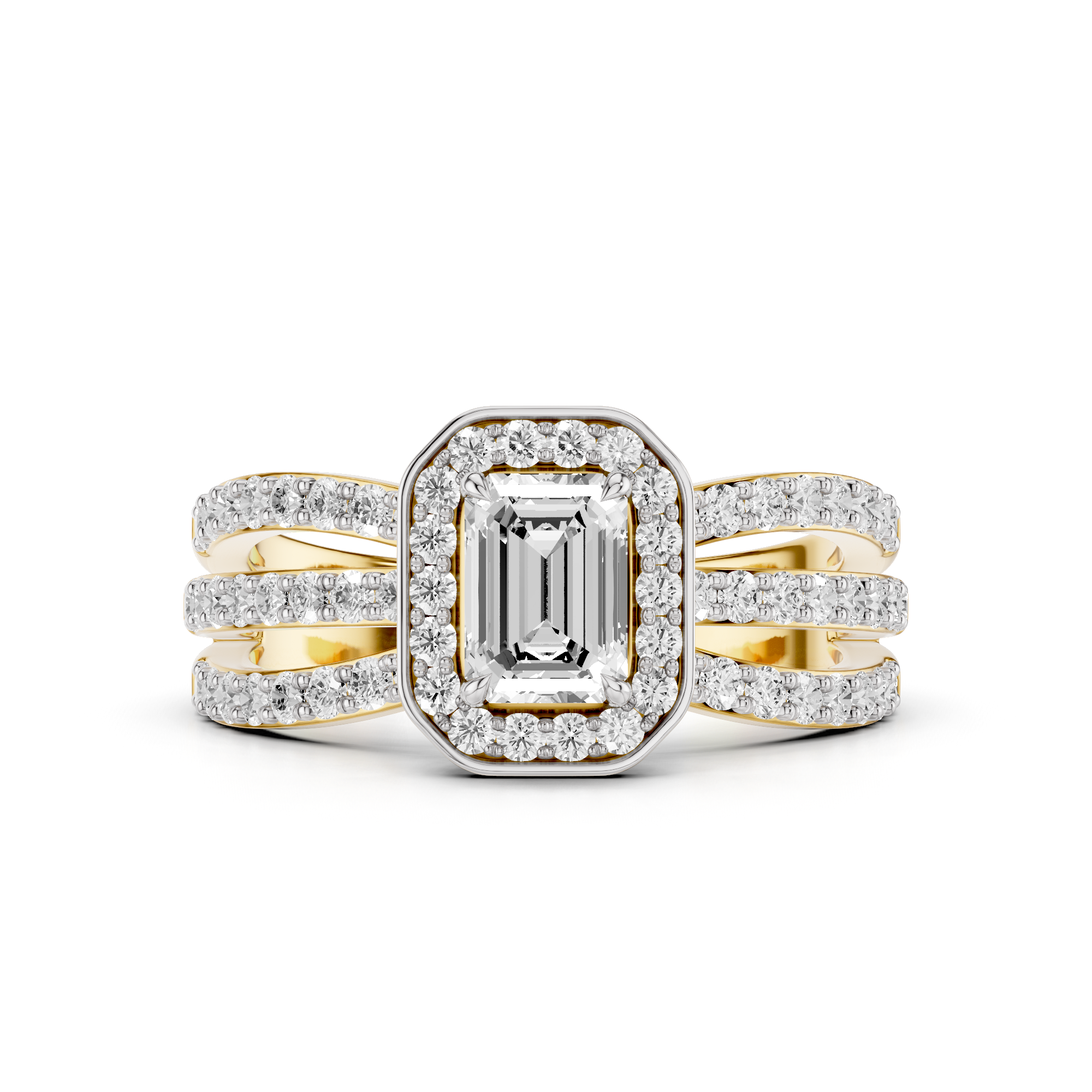 The Virelith Emerald Diamond Ring