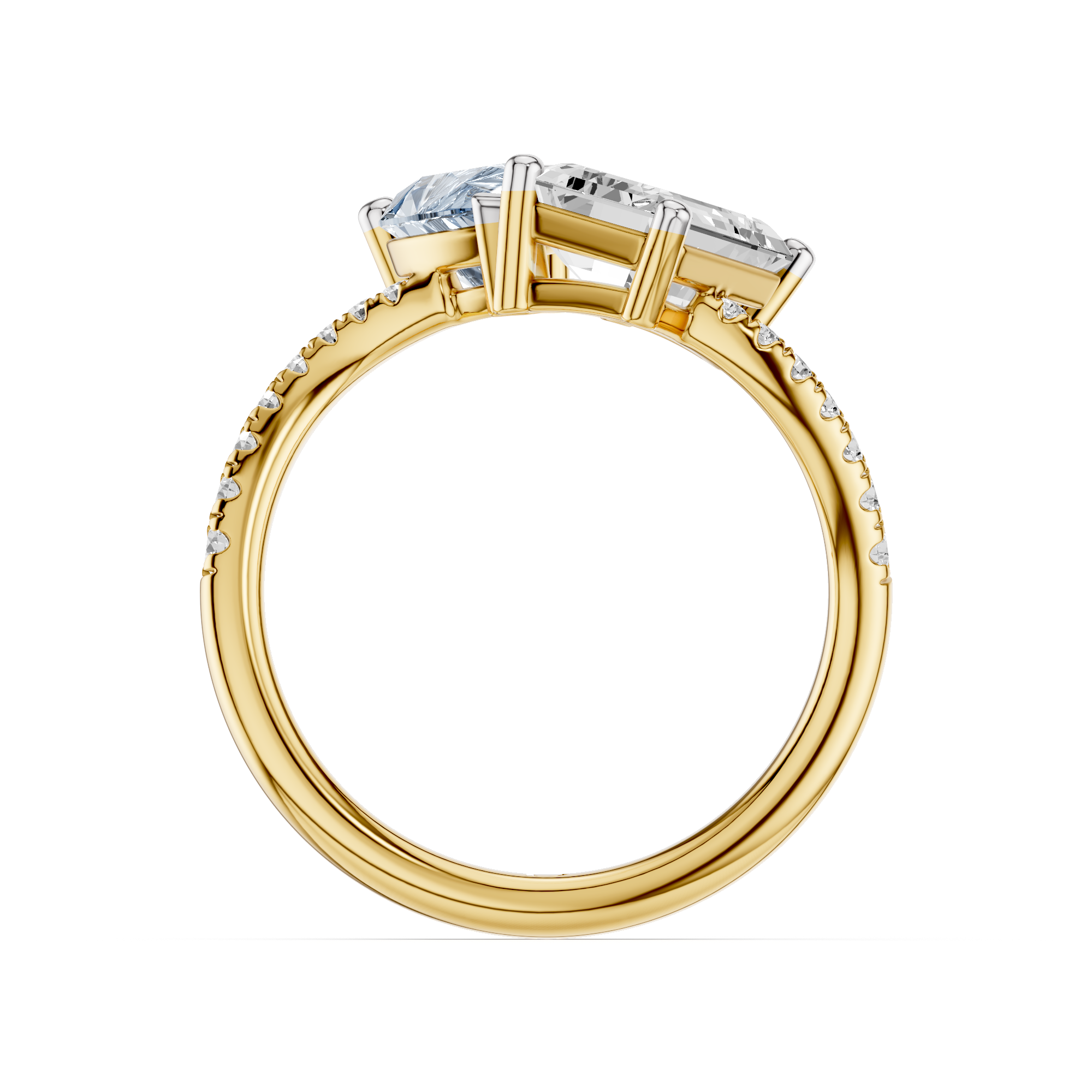 The Aurevienne Trinity Diamond Ring