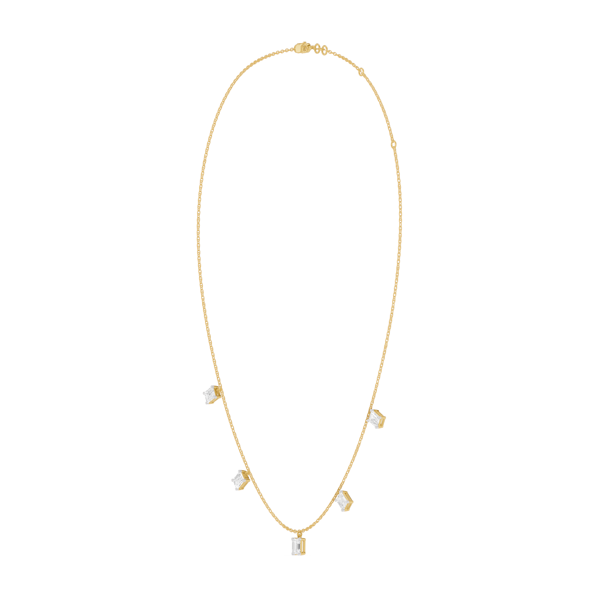 The Orynthé Emerald Diamond Necklace