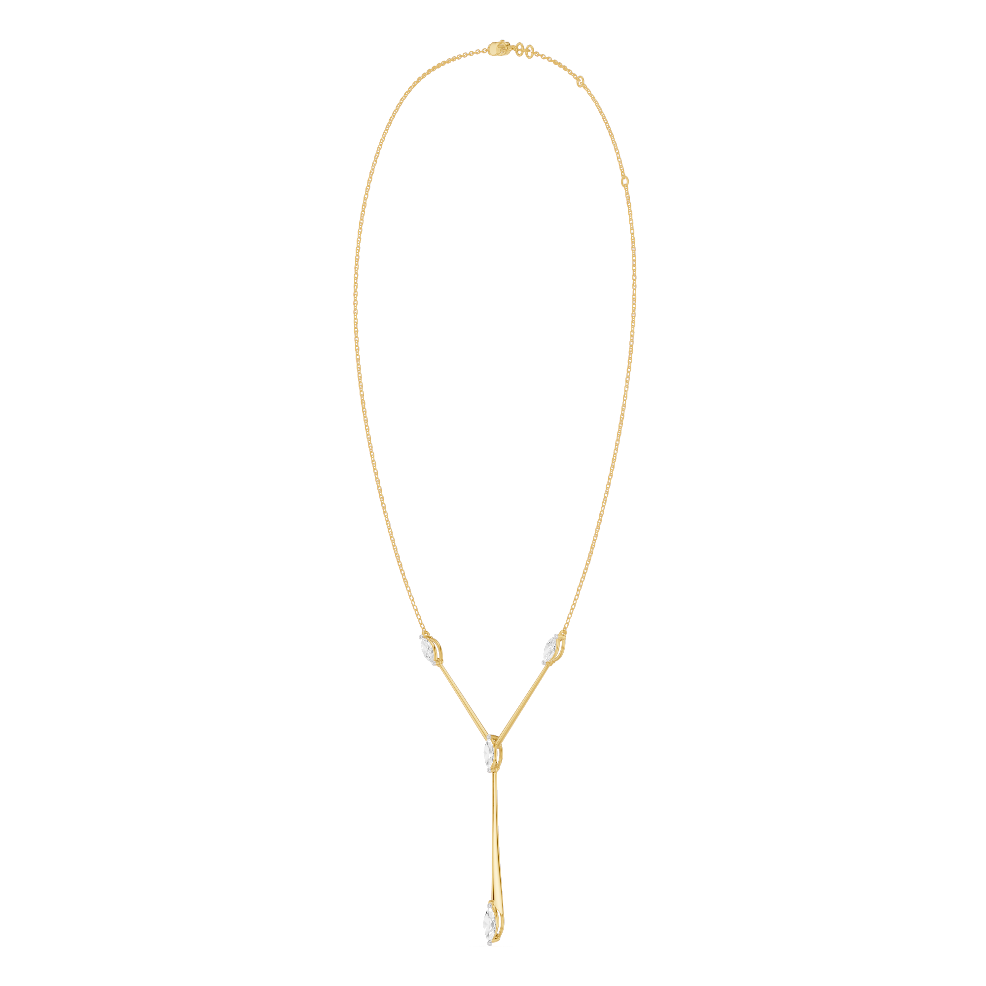 The Zyraelle Marquise Diamond Pendant