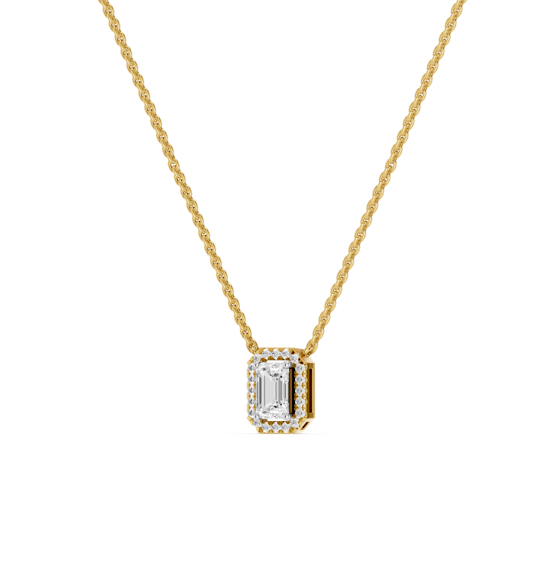The Vaelora Prism Diamond Pendant