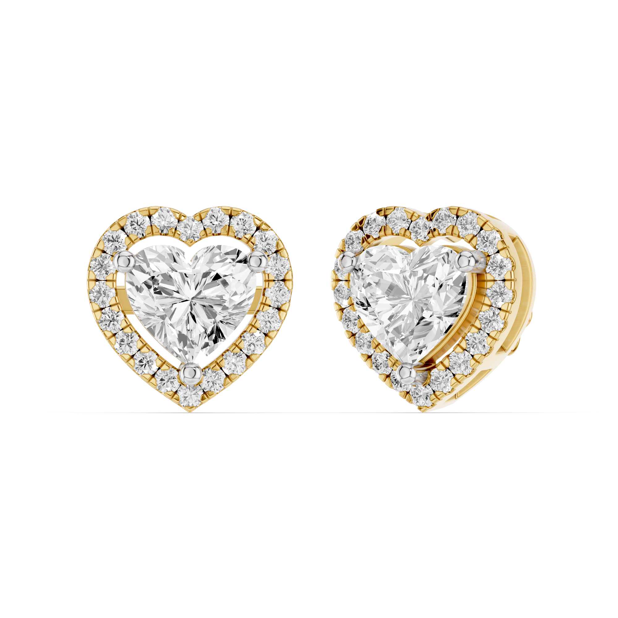 The Amorette Royale Diamond Earrings