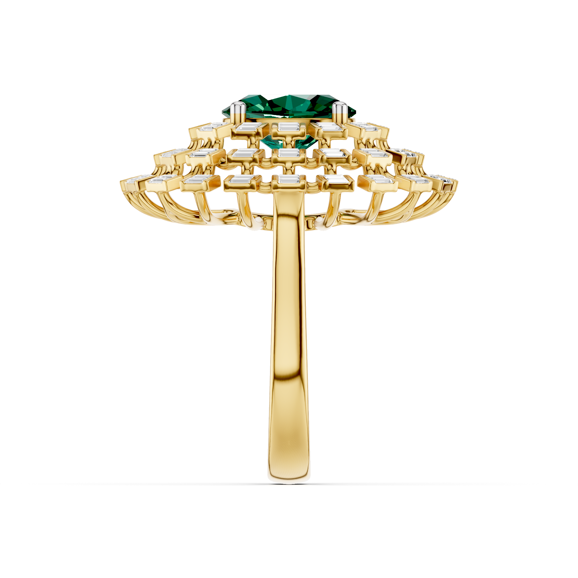 The Valençe Baguette Lab Grown Diamond Ring