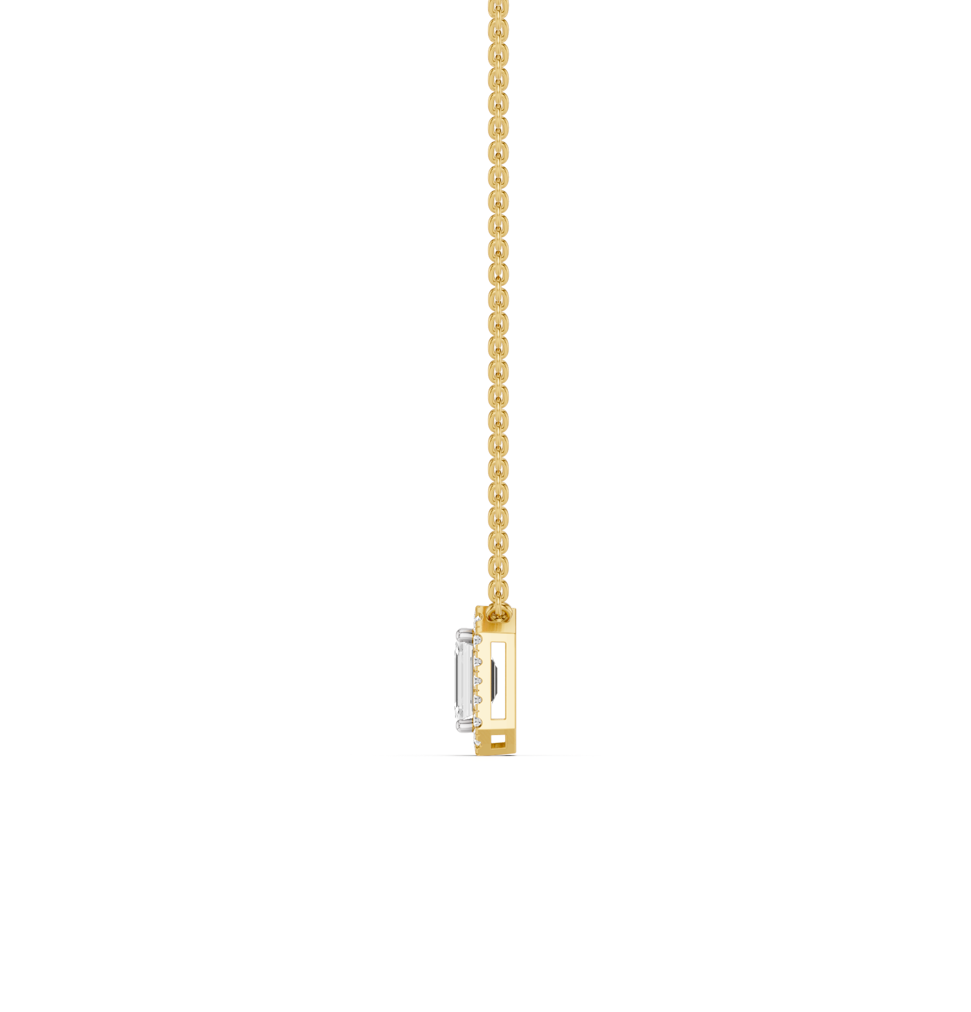 The Vaelora Prism Diamond Pendant