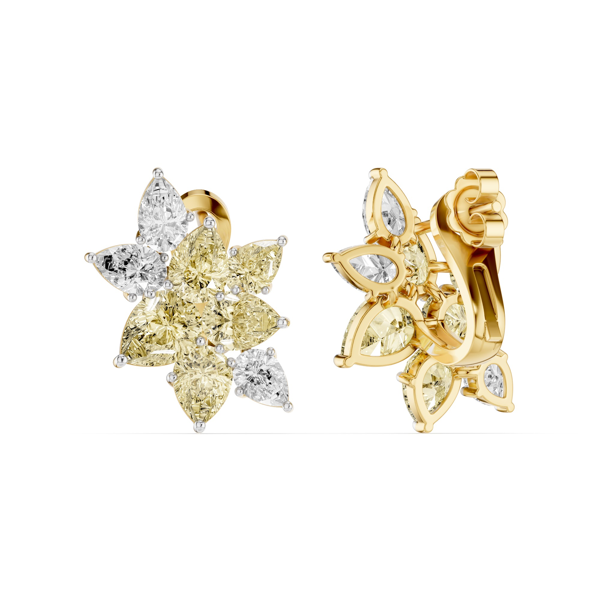 Étoile Poire Lab Grown Diamond Earrings