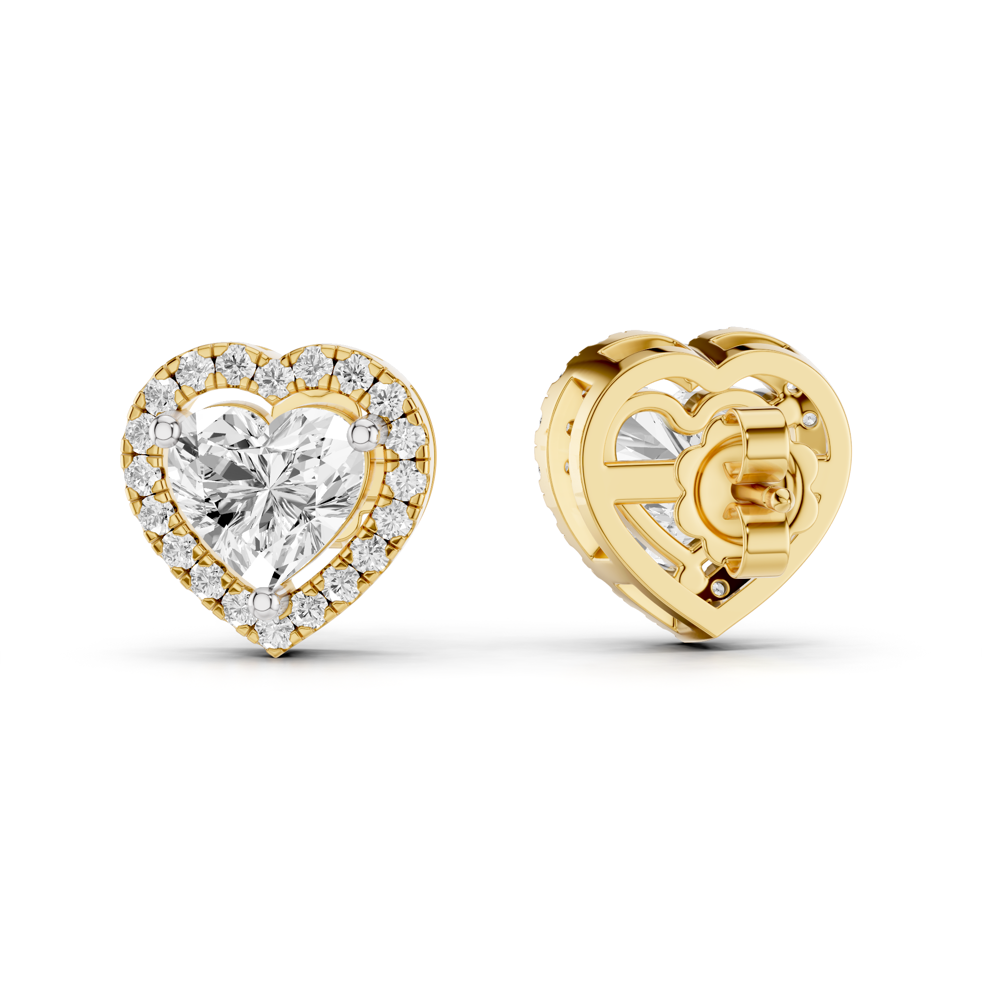 The Amorette Royale Diamond Earrings
