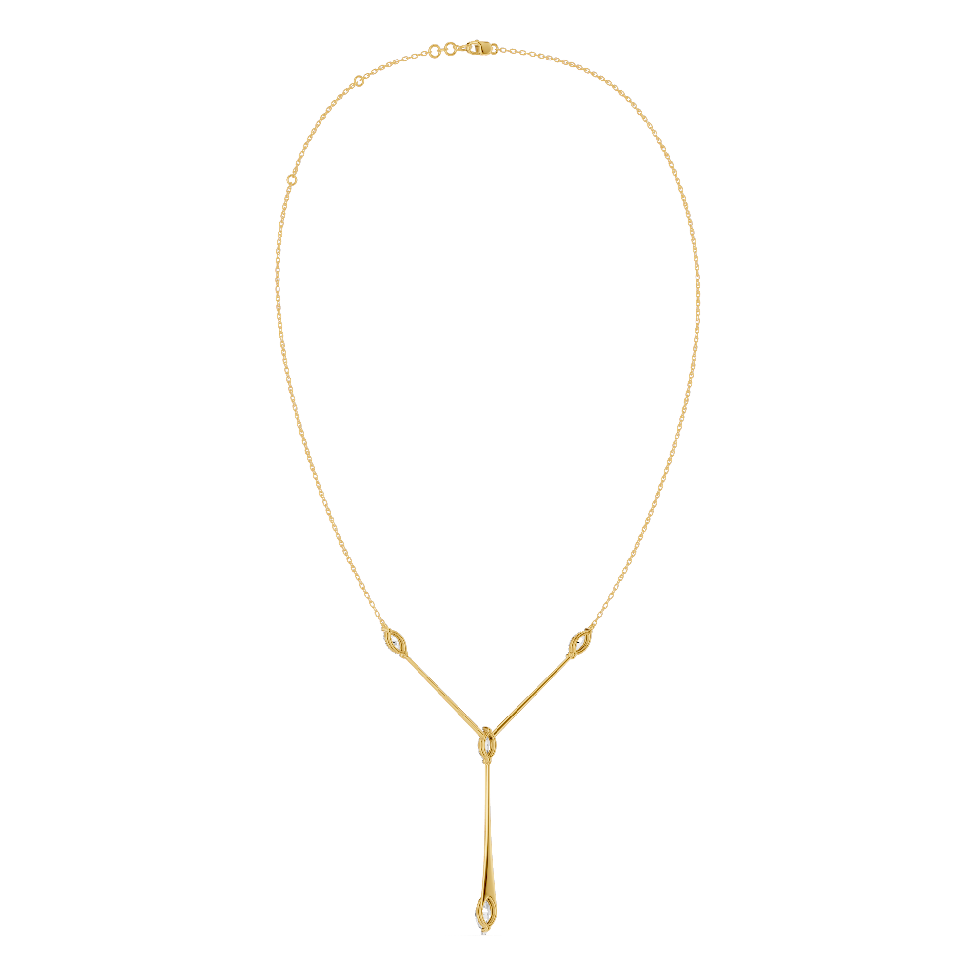 The Zyraelle Marquise Diamond Pendant