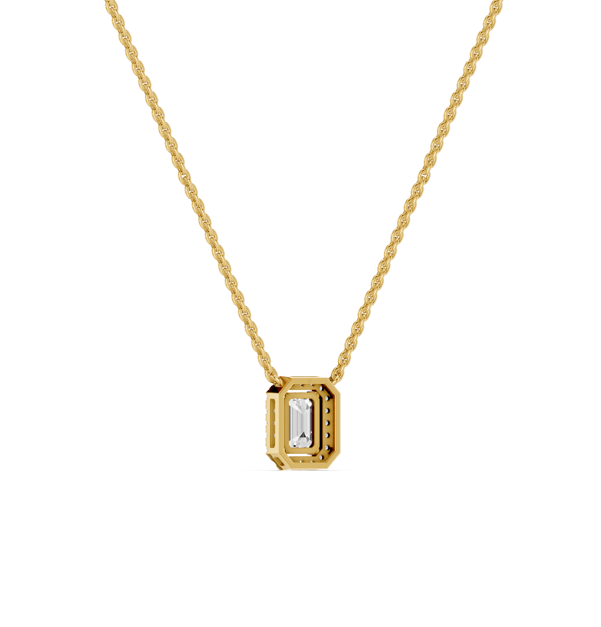 The Vaelora Prism Diamond Pendant