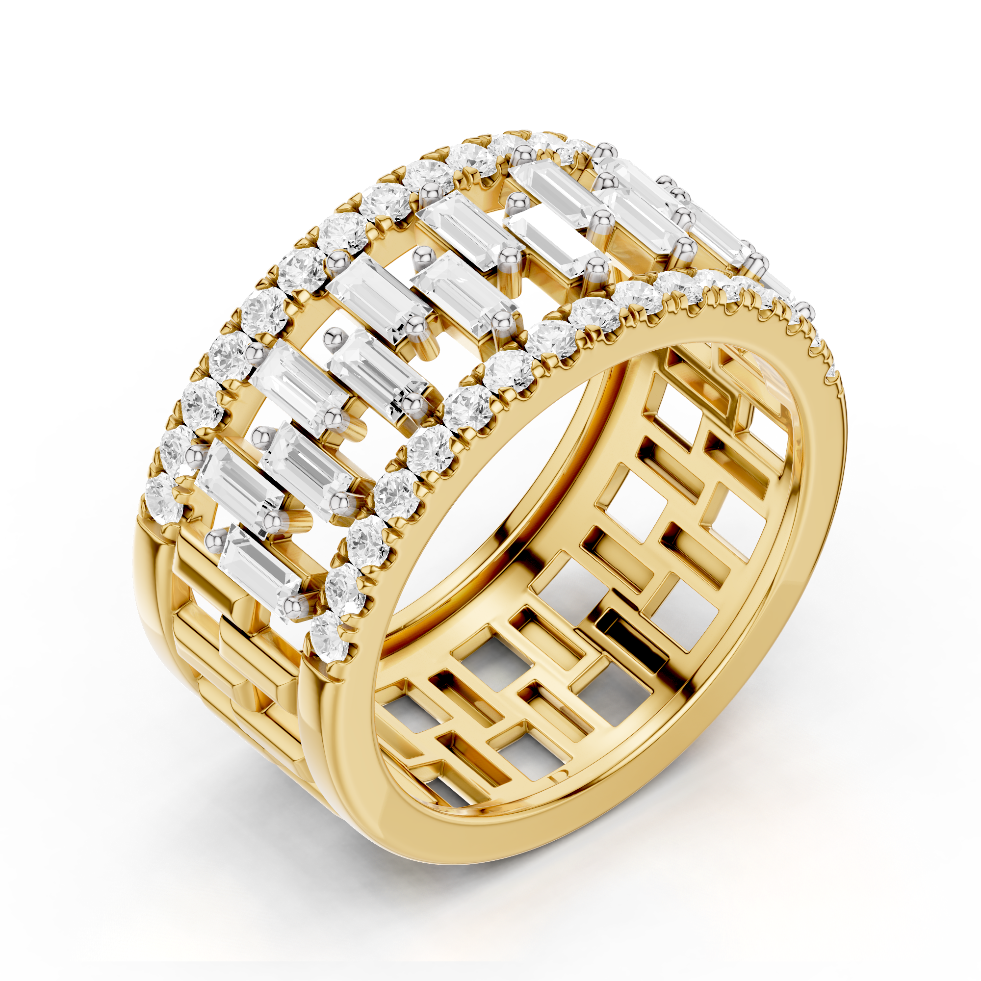 The Solvienne Diamond Ring