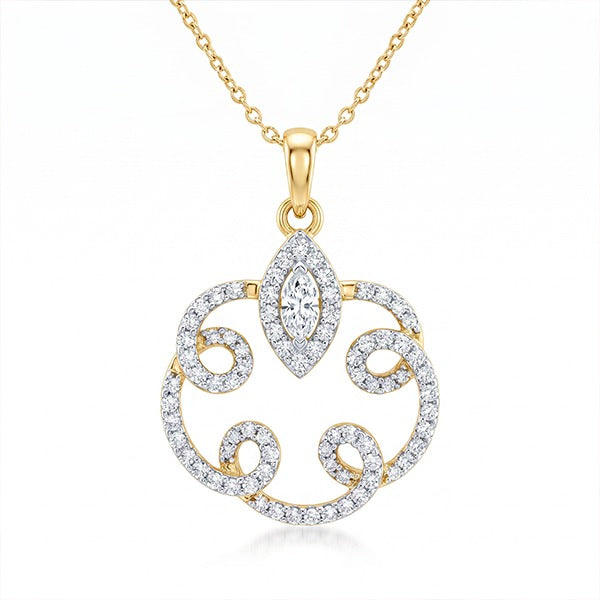 Brielle Lab Grown Diamond Pendant