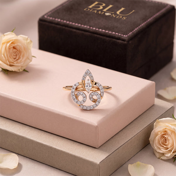 Delsie Lab Grown Diamond Ring