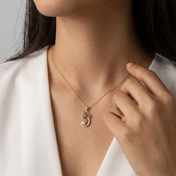 Faith Lab Grown Diamond Pendant