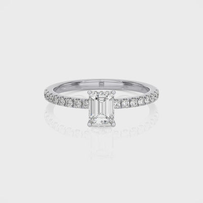 Timeless Allure Solitaire Lab Grown Diamond Ring - Blu Diamonds