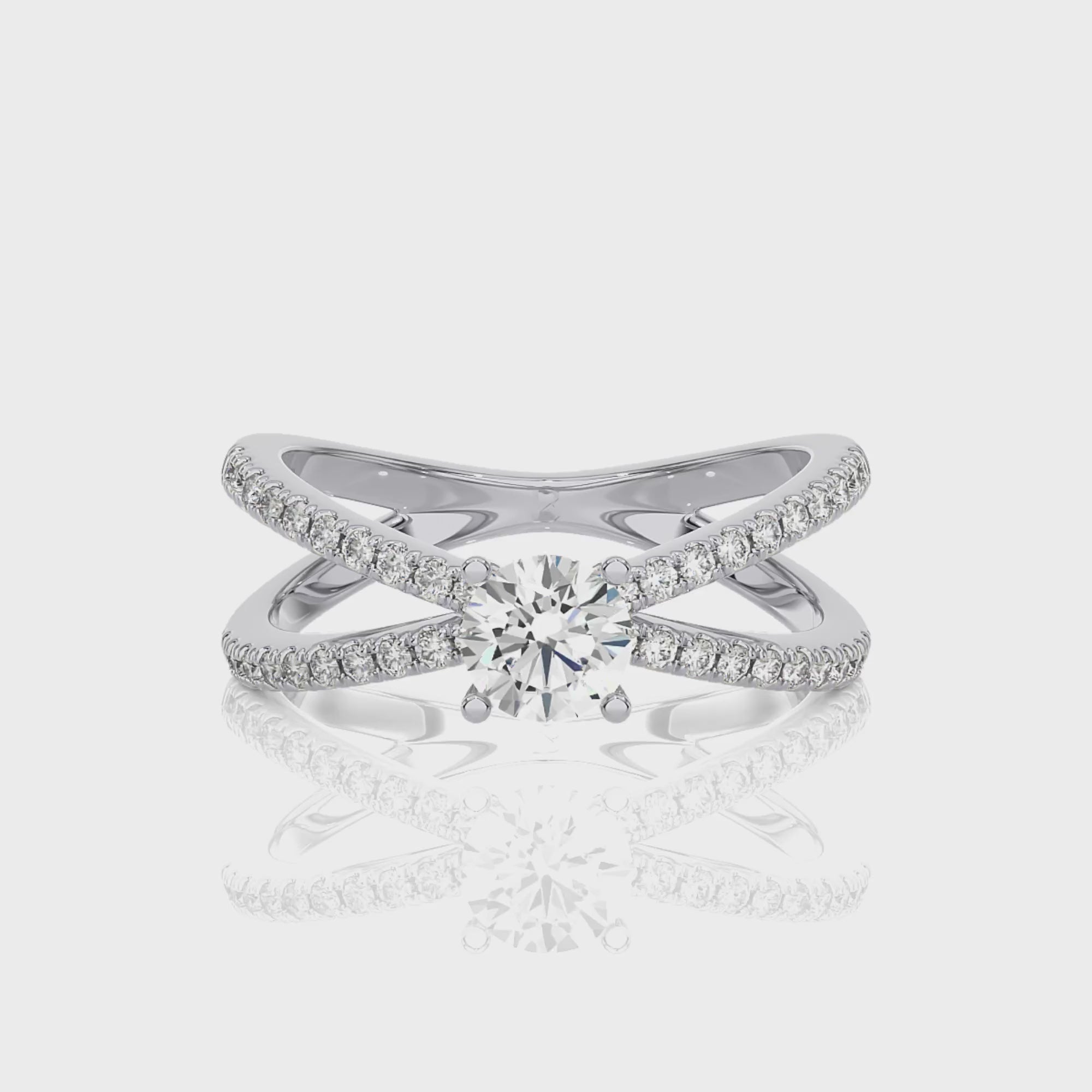 Luxe Legacy Solitaire Lab Grown Diamond Ring - Blu Diamonds